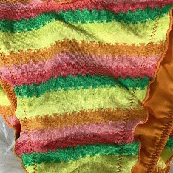 New. L*SPACE stripe bikini set. Maggie top/ Roger bitsy bottom. Small. Retails $ - Picture 6 of 8